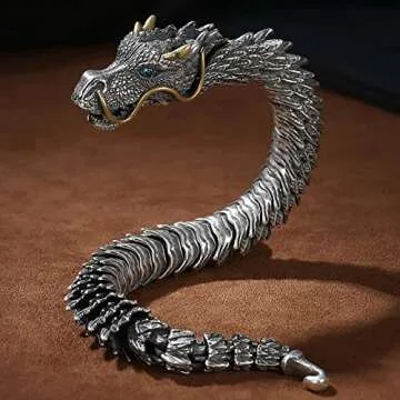 Dinfex Dragon Bracelet - Unique Handmade Jewelry