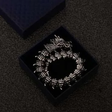 Dinfex Dragon Bracelet - Unique Handmade Jewelry