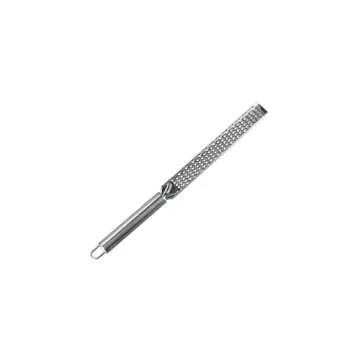 Lemon Zester,Stainless Steel Cheese Grater Hangable Citrus Fruit Zester Chocolate Grater Cheese Shre...