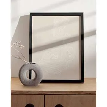 HAUS AND HUES Abstract Wall Art Line Art Wall Decor Minimalist Wall Art Modern Wall Decor Modern Wall Art Minimalist Art Scandinavian Decor Abstract Smoke with Tan Background UNFRAMED 12x16