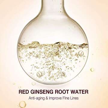 Donginbi Red Ginseng Moisture & Deep Cleansing Oil Gel - Mild, Non-Greasy, Moisturizing Face Cleanse...