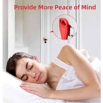 Goasion Portable Door Lock - Enhance Home Security Easily