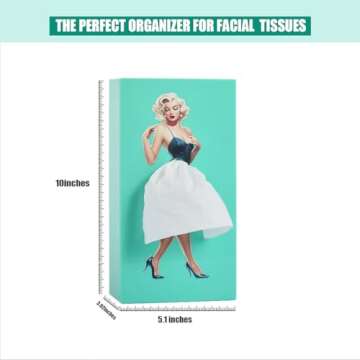 Yandlo Creative Vintage Lady Tissue Box Cover - Fun Decor