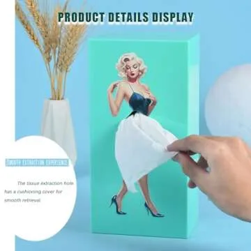 Yandlo Creative Vintage Lady Tissue Box Cover - Fun Decor