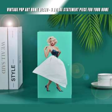 Yandlo Creative Vintage Lady Tissue Box Cover - Fun Decor