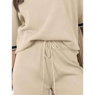 LILLUSORY Women's 2 Piece Lounge Set for Summer Style