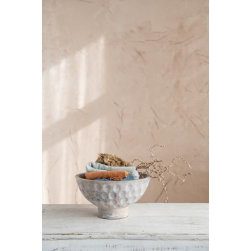 Creative Co-Op Mango Wood Decorative Serving Bowl