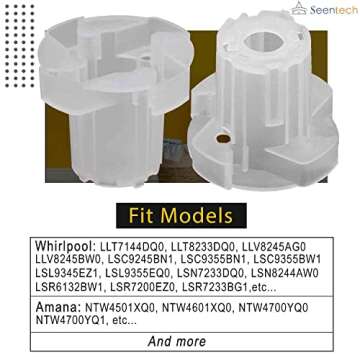 UPGRADED 285811 Medium Cam Agitator Repair Kit for Washers