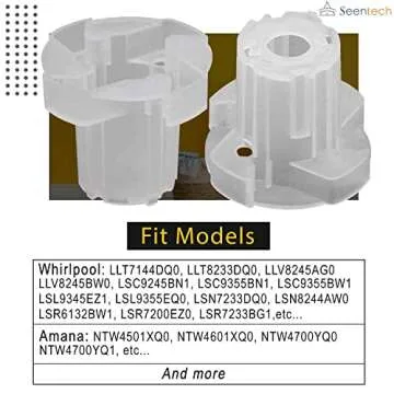 UPGRADED 285811 Medium Cam Agitator Repair Kit for Washers