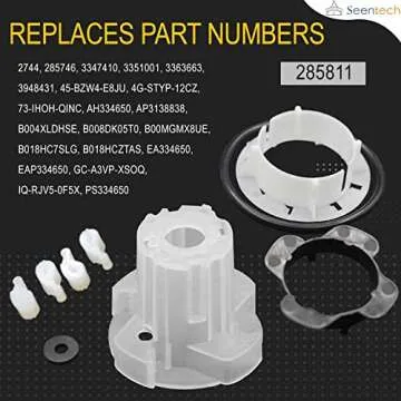 UPGRADED 285811 Medium Cam Agitator Repair Kit for Washers