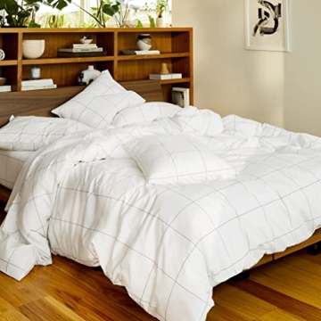 Luxury Sateen Duvet Cover – Full/Queen Size, Soft Cotton