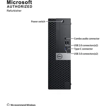 Dell Optiplex 7050 SFF Desktop PC - High Performance, Refurbished, 4K Support