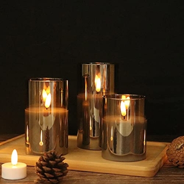 GenSwin Flameless Candles with Remote for Home Decoration