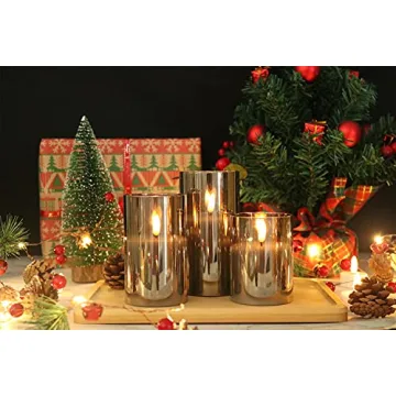 GenSwin Flameless Candles with Remote for Home Decoration