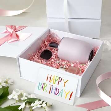 Stockroom Plus 6 Pack Proposal Boxes w/Lid for Groomsmen - Bridesmaid Proposal Boxes - 9.5 x 9.5 x 3...