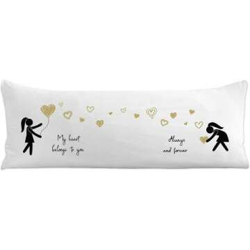 Lesbian Love Pillowcase for Couples