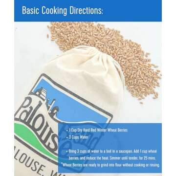 Certified Glyphosate-Free Hard Red Winter Wheat | 5 LBS