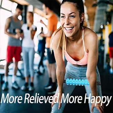 Massage Roller, Muscle Roller Stick, Therapy Roller Stick for Legs, Calf, Thigh, Lipo Roller for Relief Muscles, Deep Tissue Massage Rolling Pin for Trigger Points, Help Sore Muscle Recovery