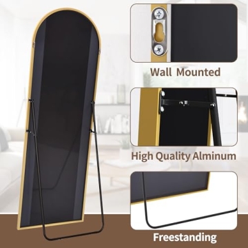 OGCAU Full Length Arched Mirror - Stylish & Safe