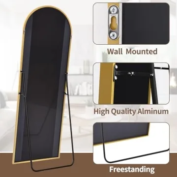OGCAU Full Length Arched Mirror - Stylish & Safe