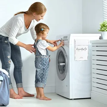 Magnetic Lint Bin Trash Can Farmhouse Decor Home Laundry Room Organization Storage Pods Holder Dryer Sheets Vent Cleaner Laundry Room Decor Wall Mounted Washing Machine