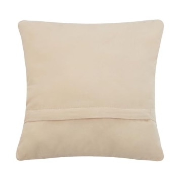 Peking Handicraft 30SER515AC16SQ Chinoiserie Vase Tulips Hook Pillow, 100% Wool and Cotton