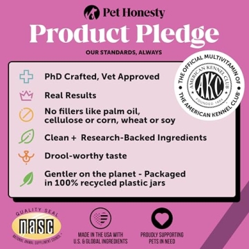 Pet Honesty Multivitamin Dog Supplement for Optimal Health