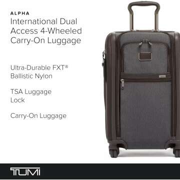 TUMI Dual Access Carry-On with Removable Garment Bag