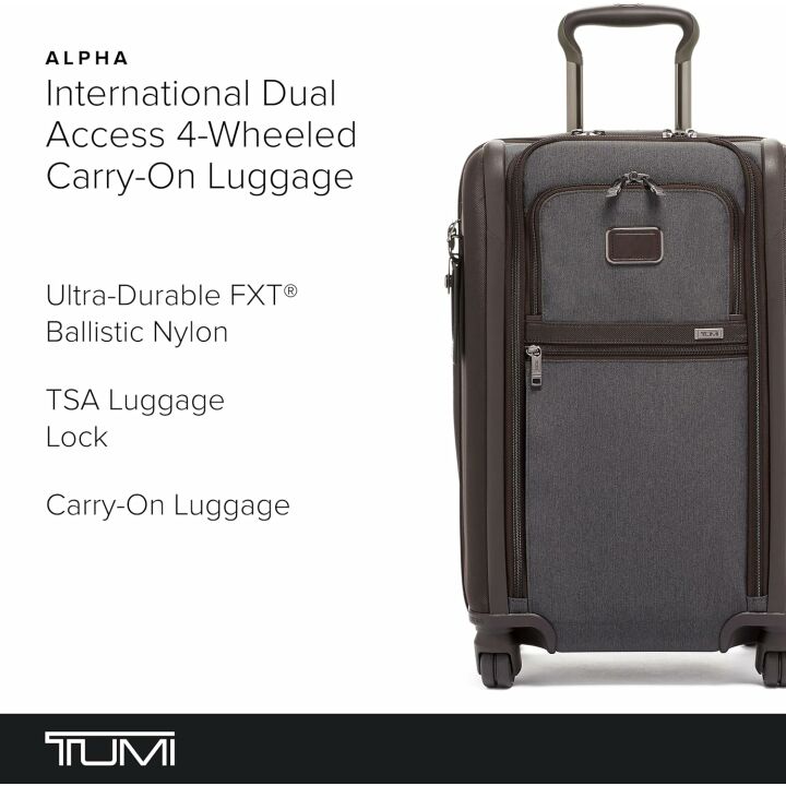 TUMI Dual Access Carry-On with Removable Garment Bag