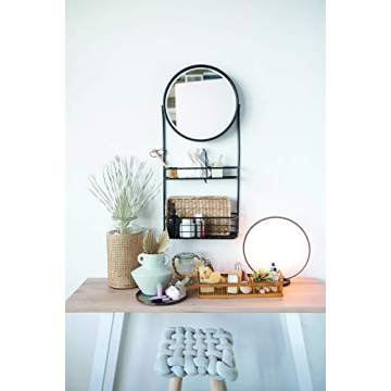 Elegant Bloomingville Round Stoneware Vase for Home Decor