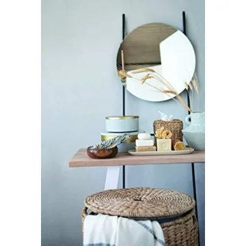 Elegant Bloomingville Round Stoneware Vase for Home Decor