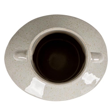 Elegant Bloomingville Round Stoneware Vase for Home Decor