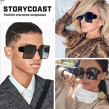 STORYCOAST Stylish Oversized Sunglasses for Women