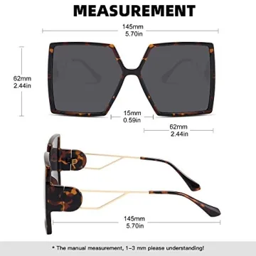 STORYCOAST Stylish Oversized Sunglasses for Women