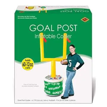 Beistle Inflatable Goal Post Cooler with Football