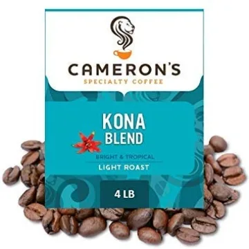 Cameron's Coffee Whole Bean Blend 10% Hawaiian 4lb