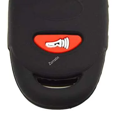 Silicone Key Fob Case Cover Holder Skin Bag for Hyundai Elantra Genesis Sonata Kia Sorento Forte Optima