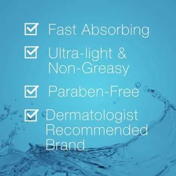 Neutrogena Hydro Boost Body Gel Cream Moisturizer with Hyaluronic Acid, Hydrating Lotion For Sensiti...