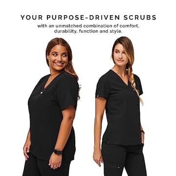 FIGS Catarina Scrub Top for Women - Unmatched Comfort and Style