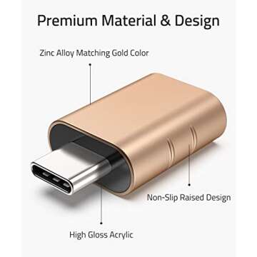 Syntech USB C to USB Adapter – Premium Connection Solution
