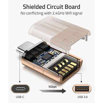 Syntech USB C to USB Adapter – Premium Connection Solution