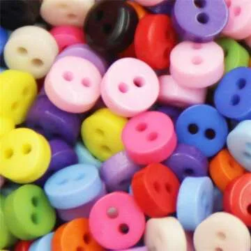 Tiny Button 500pcs Micro Button for Dolls Sewing Accessories