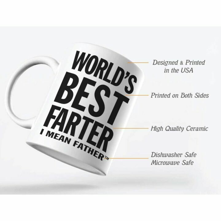 Funny World's Best Father Coffee Mug - 15oz Gift