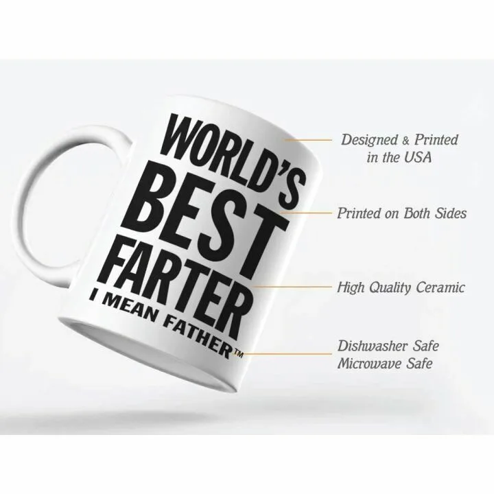 Funny World's Best Father Coffee Mug - 15oz Gift