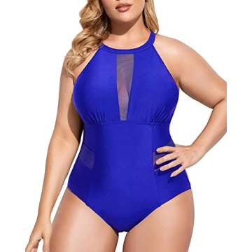 Daci Plus Size Stylish One Piece Swimsuit for Women