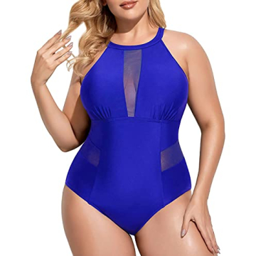 Daci Plus Size Stylish One Piece Swimsuit for Women