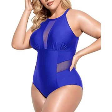 Daci Plus Size Stylish One Piece Swimsuit for Women
