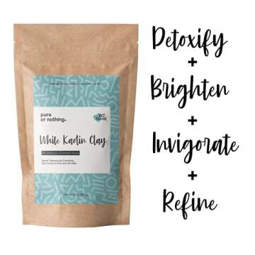 Premium Kaolin White Clay Powder 2 lb | 100% Pure & Natural Cosmetic Grade | Luxury Skincare for Fac...