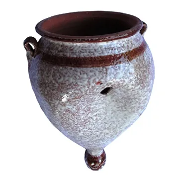 Cactus Canyon Ceramics Spanish Wall Flower Pot - Brown Design