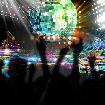 2 Pack Mirror Disco Balls for Party or Home Decoration